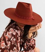 Brixton Leigh Felt Fedora Hat - Women display picture 1