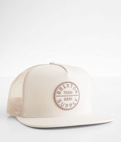 Brixton Oath Trucker Hat front view