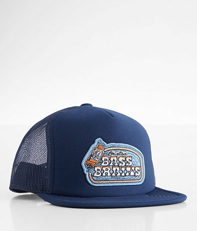 Brixton Bass Brains Trucker Hat front view