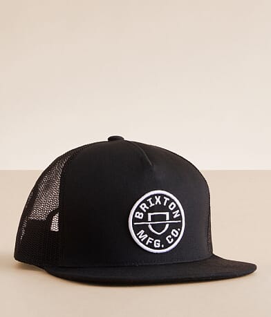 Brixton Crest Trucker Hat front view