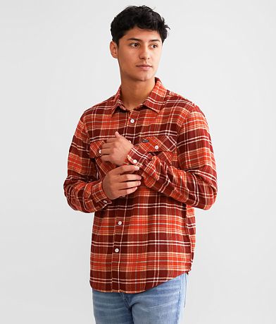 Brixton Bowery Flannel Shirt front view