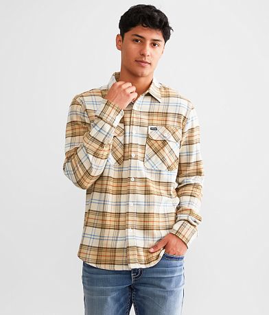 Brixton Bowery Flannel Shirt front view