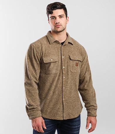 Brixton Bowery Artic Shirt front view
