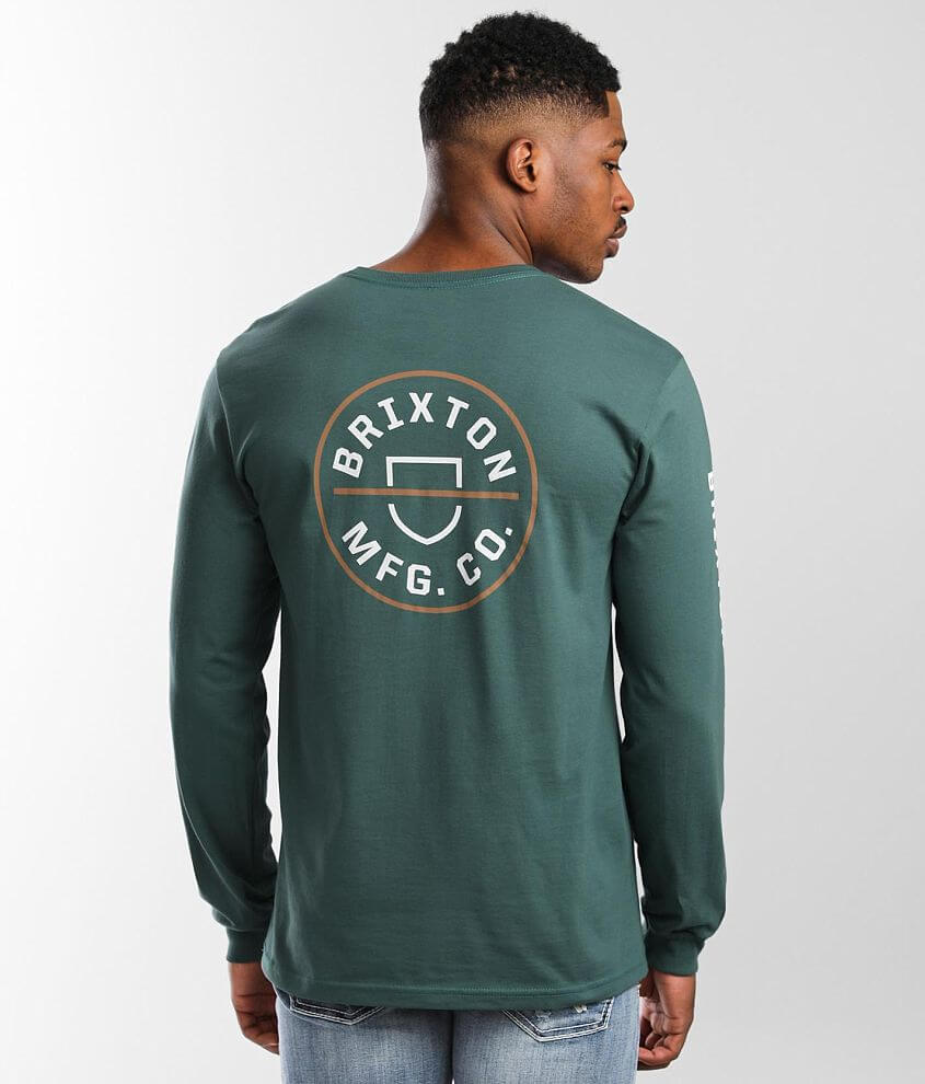 Brixton Crest T-Shirt front view