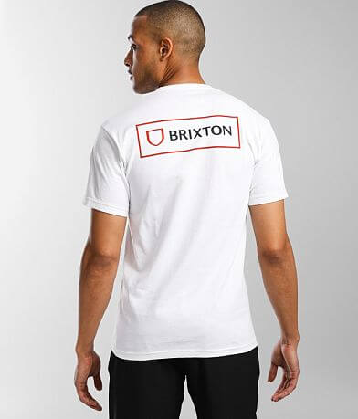 Brixton Alpha Block T-Shirt BACK
