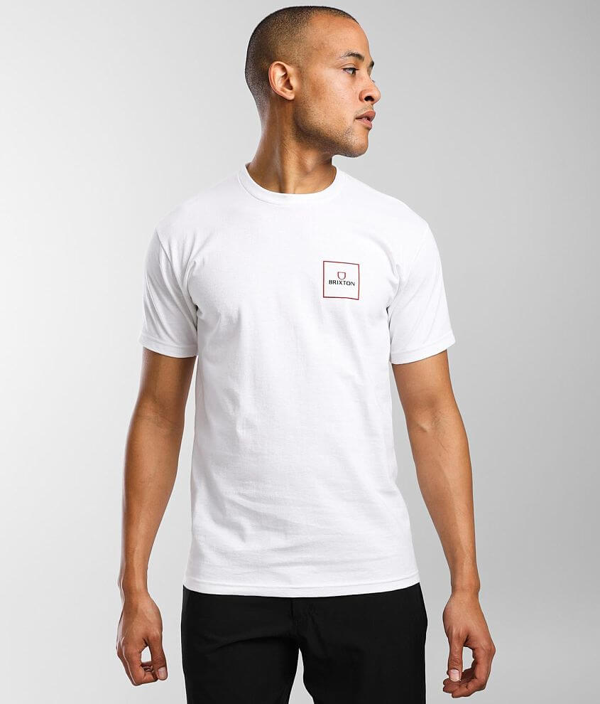 Brixton Alpha Block T-Shirt front view