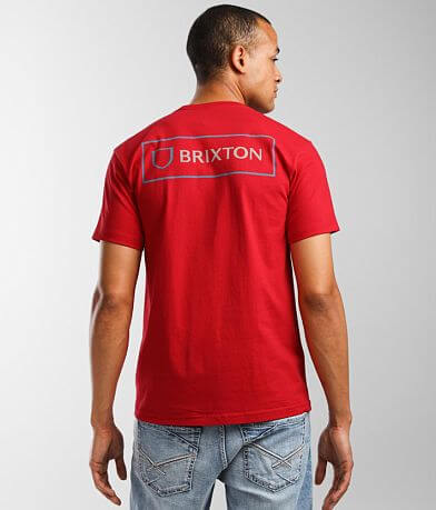 Brixton Alpha Block T-Shirt BACK