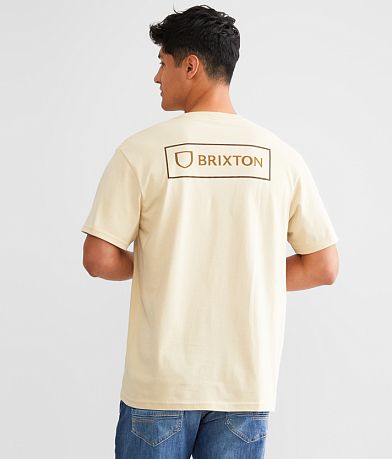 Brixton Alpha Block T-Shirt BACK