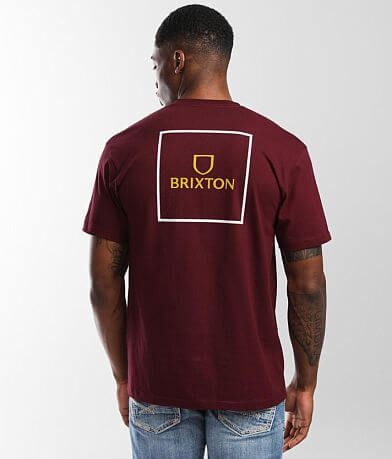 Brixton Alpha Square T-Shirt BACK