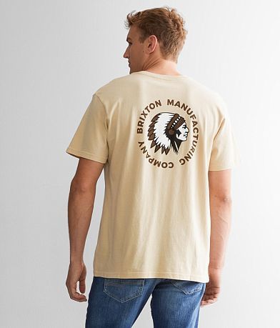 Brixton Rival Stamp T-Shirt BACK