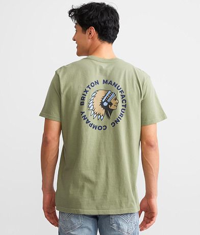 Brixton Rival Stamp T-Shirt BACK