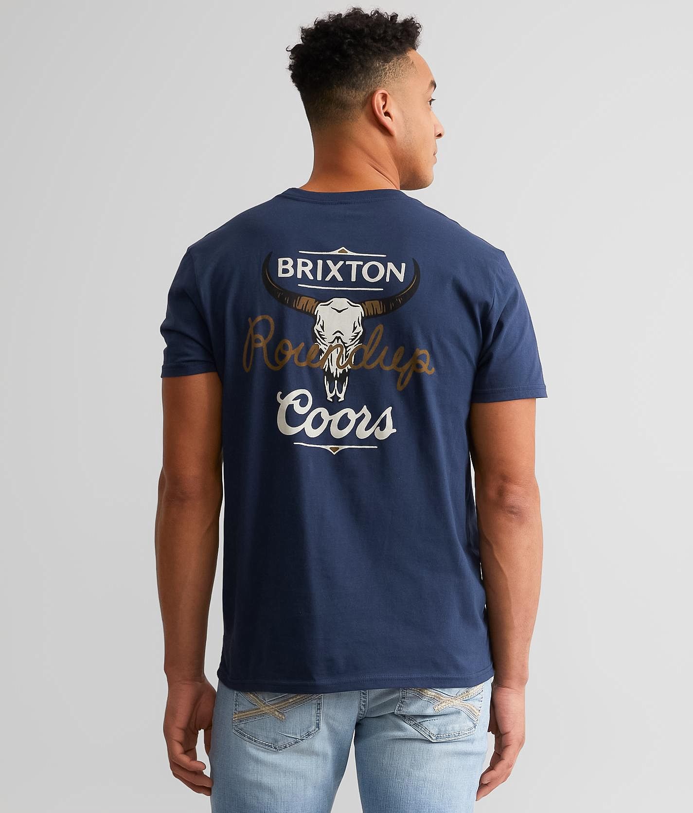★ブリクストン BRIXTON x Coors Canyon Tシャツ 関税込★ Men's Brixton x Coors Collaboration