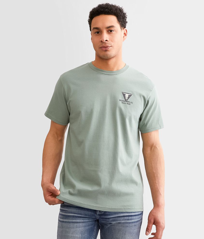 Brixton Galveston T Shirt Men s T Shirts in Chinois Green