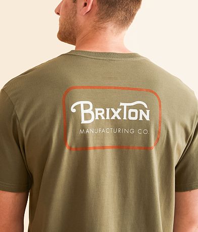 Brixton Grade T-Shirt back view