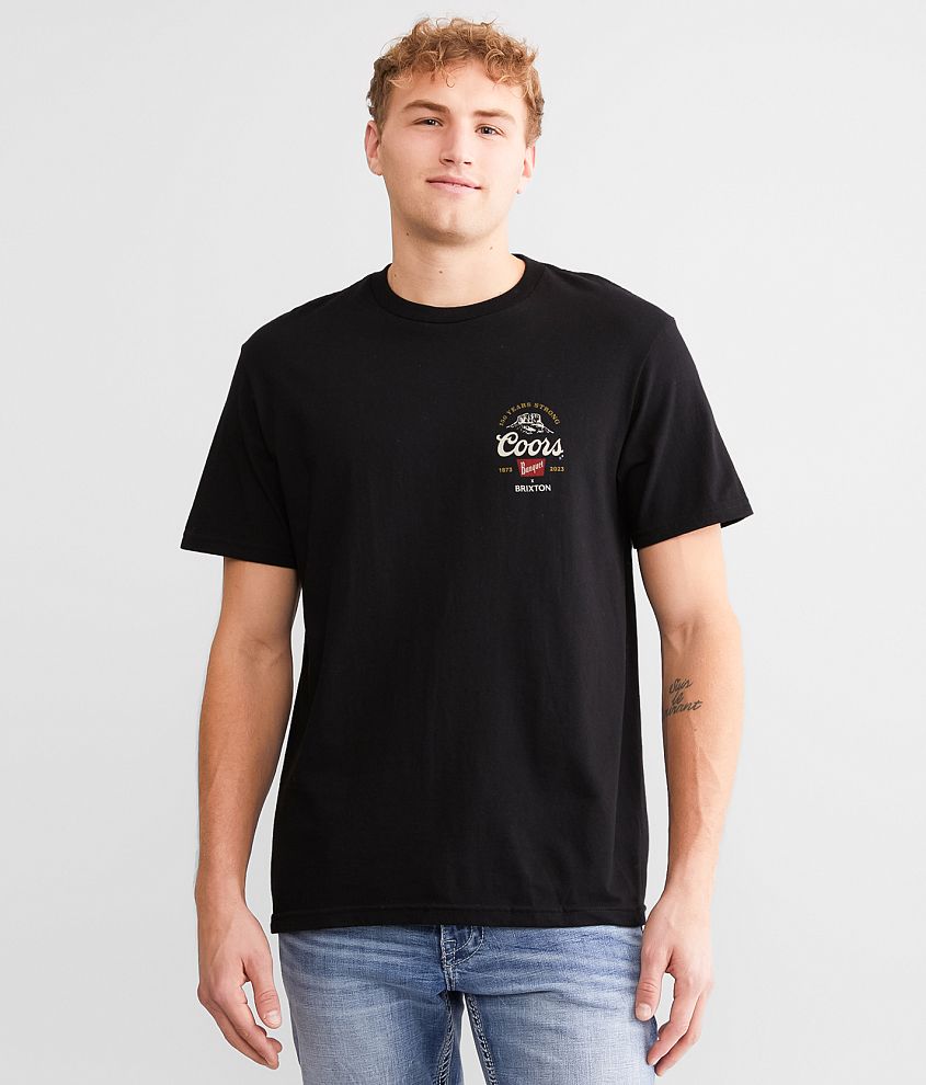 Brixton Coors® 150 Arch T-Shirt - Men's T-Shirts in Black | Buckle