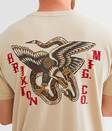 Brixton Battle T-Shirt BACK
