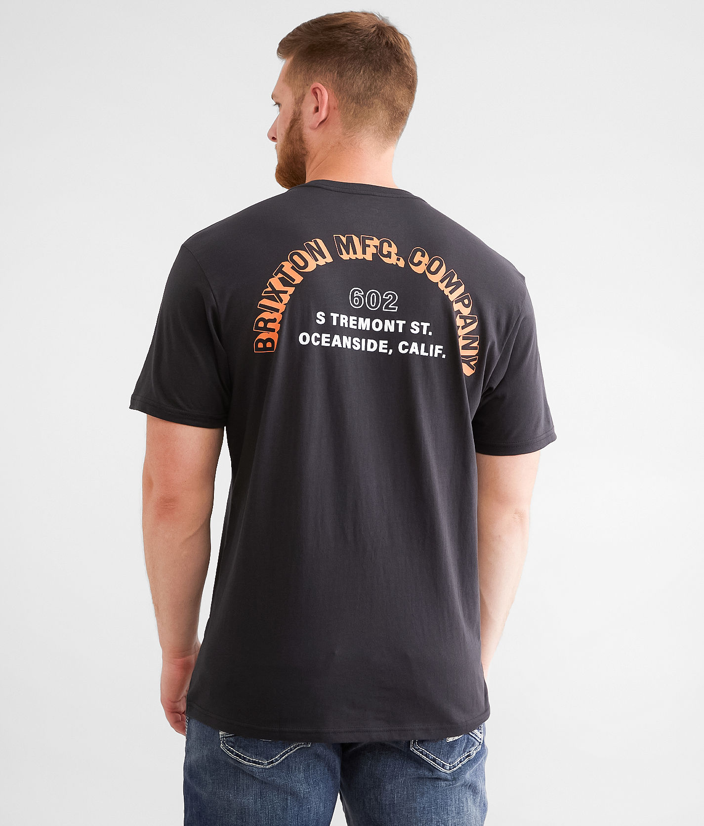 Brixton Haven T-Shirt - Men's Graphic T-Shirts in Black | Buckle