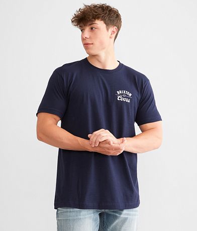 Brixton Coors® Labor T-Shirt front view