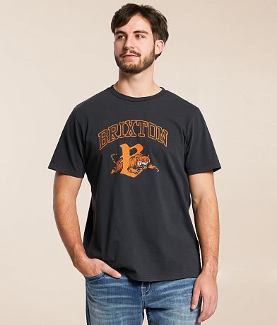Brixton Tiger T-Shirt front view