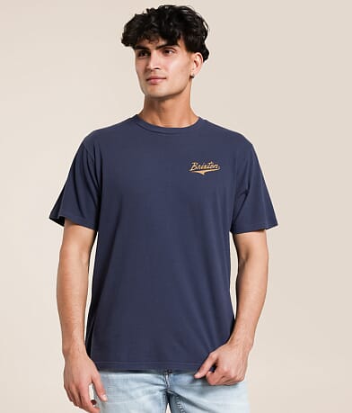 Brixton The League T-Shirt front view