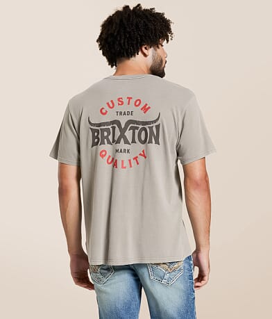 Brixton Gibson T-Shirt front view