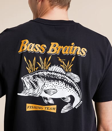 Brixton Bass Brains Fishing Team T-Shirt MISC_DETAIL_1