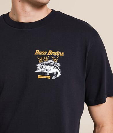 Brixton Bass Brains Fishing Team T-Shirt MISC_DETAIL_2