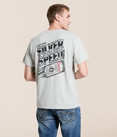 Brixton Coors Light Silver Speed T-Shirt front view
