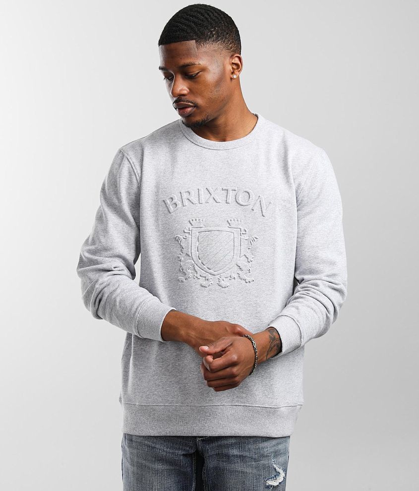 Brixton Lion Crest Pullover Sweatshirt Men s Sweatshirts in