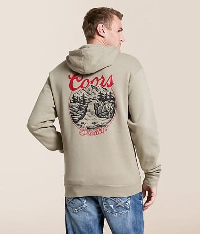 Brixton Coors Rocky Hooded Sweatshirt front view