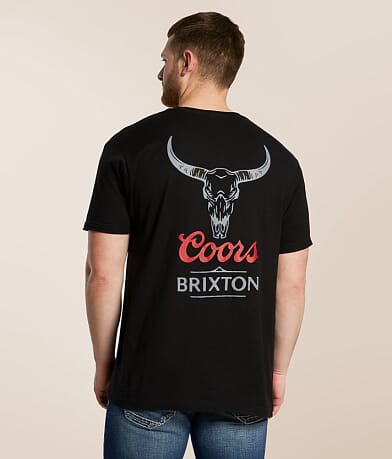 Brixton Coors® Bull T-Shirt front view