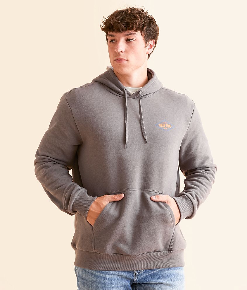 Brixton Clemons Hooded Sweatshirt front view