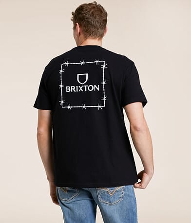 Brixton Alpha Square T-Shirt front view