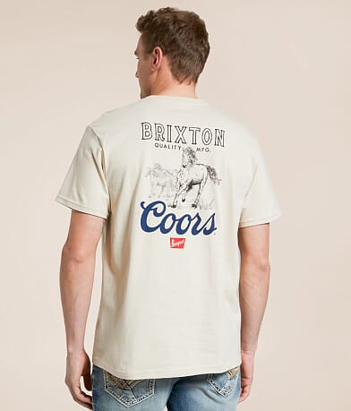 Brixton Coors® Roam Free T-Shirt front view
