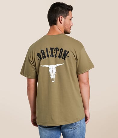 Brixton Skull T-Shirt front view