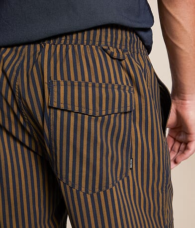 Brixton Everyday Striped Stretch Short back pocket view