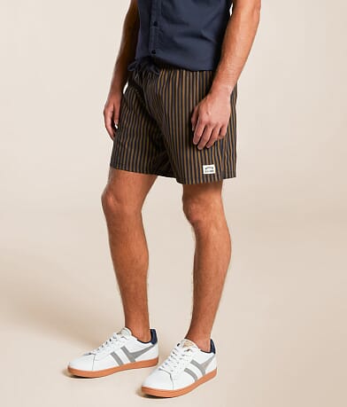Brixton Everyday Striped Stretch Short full left side view