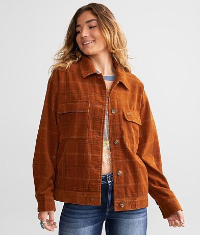 Brixton Stark Chore Corduroy Jacket front view