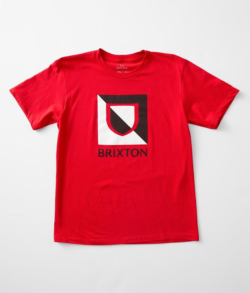 Boys - Brixton Beta Split T-Shirt front view