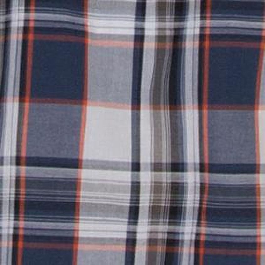 White Navy Orange