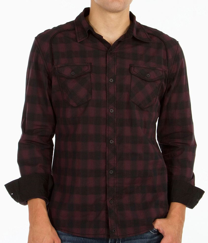 Buckle Black Pepper Shirt front view
