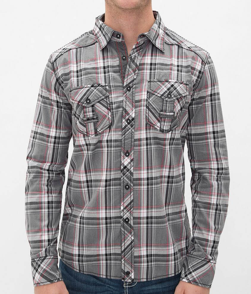 Buckle Black Harland Shirt front view