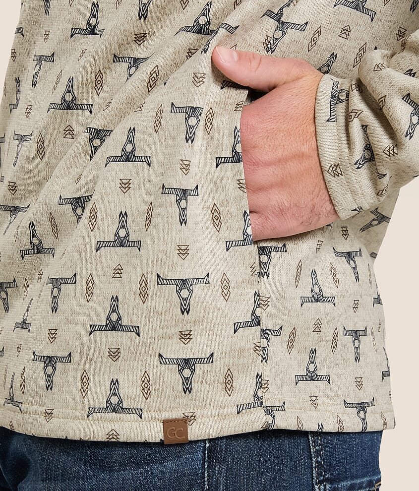 Western Quarter Snap Pullover