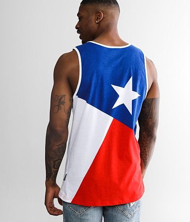 Brooklyn Cloth Texas Flag Tank Top BACK
