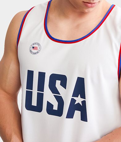 Brooklyn Cloth USA Baseball Jersey Tank Top misc detail 1 view