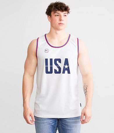 Brooklyn Cloth USA Baseball Jersey Tank Top front view
