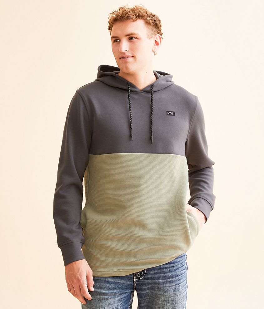 Maven Co-op Color Block Hoodie front view