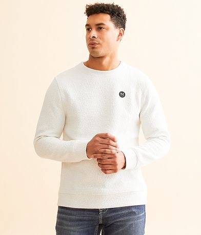 Maven Co-op Textured Pullover front view