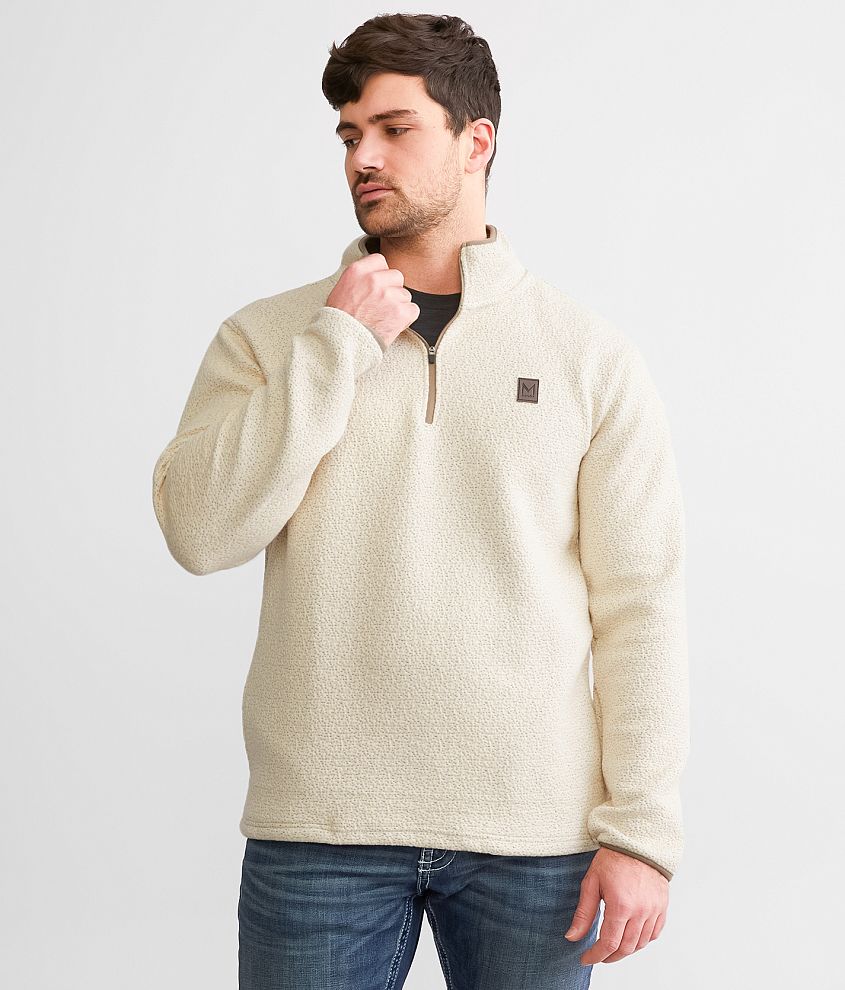 Maven Co-op Quarter Zip Pullover front view