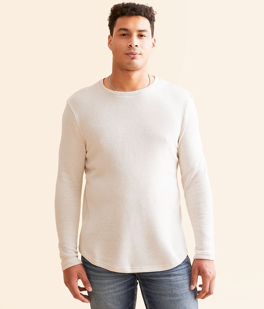 Nova Industries Scoop Hem Pullover front view